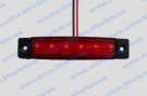 UP 104 габаритний ліхтар, червоний 6 LED