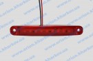 UP 104 габаритний ліхтар, червоний 9 LED