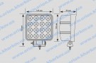 ФР 16 фара робоча LED
