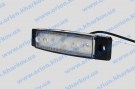UP 104 габаритний ліхтар, білий 6 LED