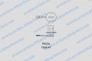  48700 Н3 24V 70W PК22s NARVA 